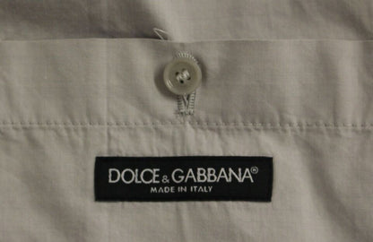 Dolce & Gabbana Chic Beige Single Breasted Dress Vest Dolce & Gabbana