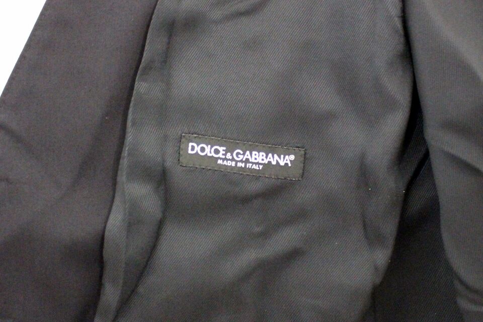 Dolce & Gabbana Elegant Blue Cotton Stretch Dress Vest Dolce & Gabbana