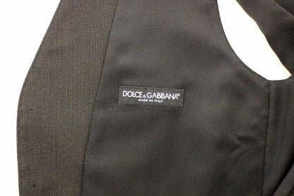 Dolce & Gabbana Classic Gray Wool Blend Dress Vest Dolce & Gabbana