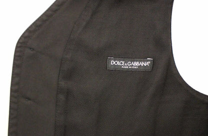 Dolce & Gabbana Elegant Black Dress Vest Dolce & Gabbana