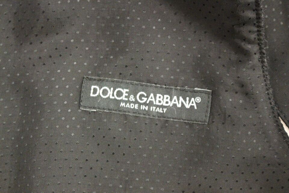 Dolce &amp; Gabbana মার্জিত ধূসর উল মিশ্রিত পোষাক ন্যস্ত করা