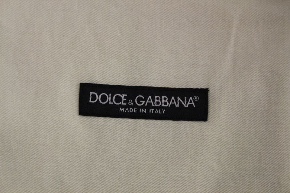 Dolce & Gabbana Elegant Black Manchester Dress Vest Dolce & Gabbana