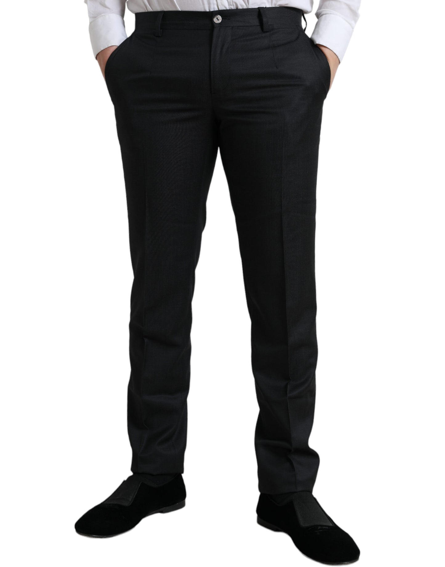 Dolce & Gabbana Elegant Slim Fit Dress Pants Dolce & Gabbana