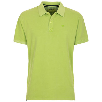 Fred Mello Chic Apple Green Embroidered Polo Fred Mello