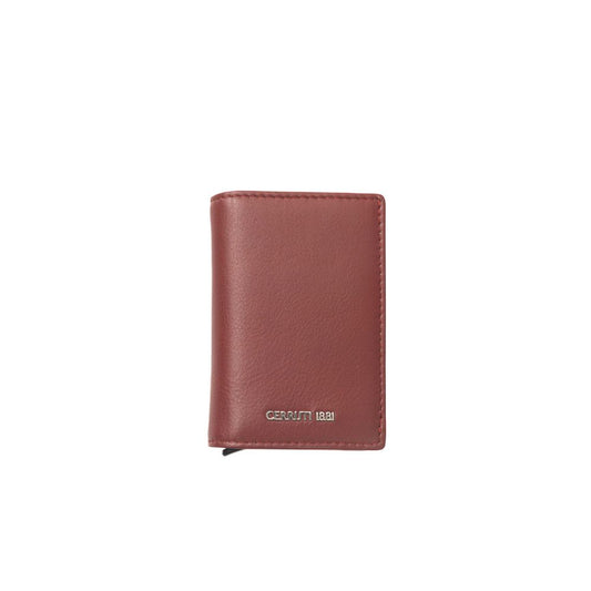 Cerruti 1881 Red Leather Men Wallet Cerruti 1881