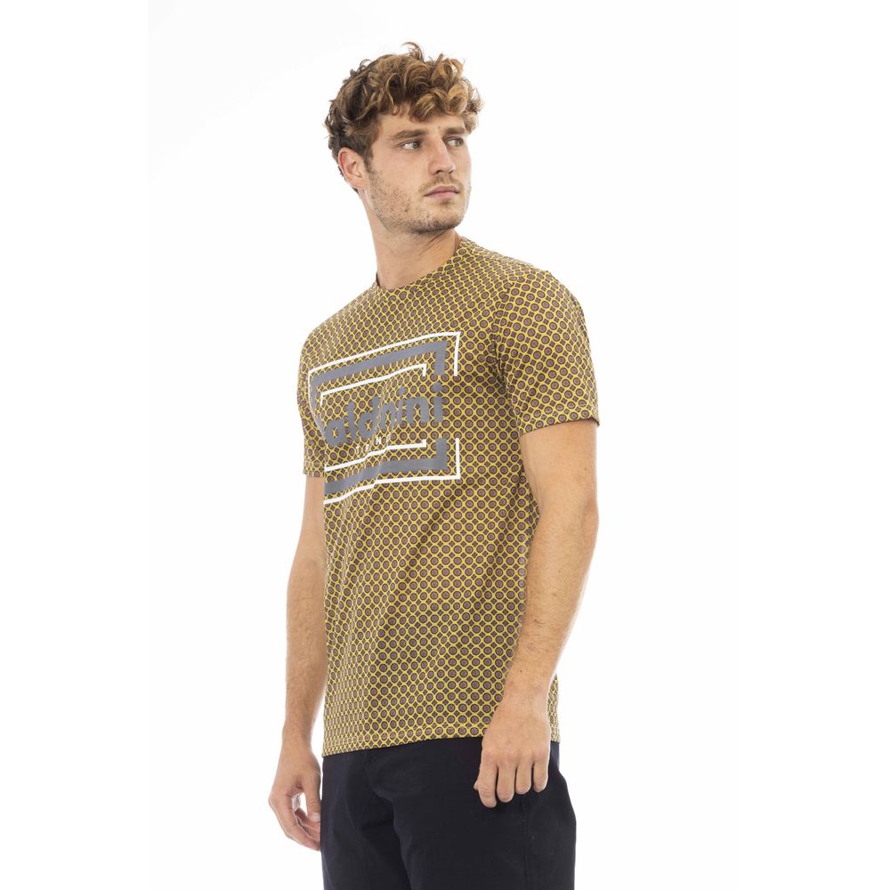 Baldinini Trend Gray Cotton Men T-Shirt Baldinini Trend