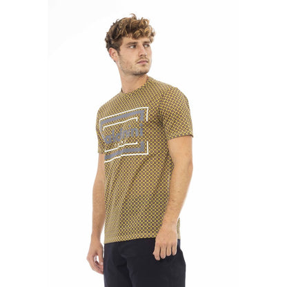 Baldinini Trend Gray Cotton Men T-Shirt Baldinini Trend