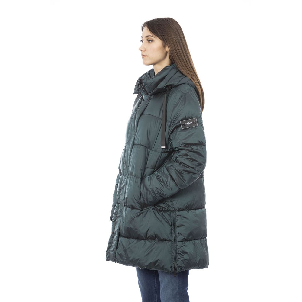 Baldinini Trend Green Polyester Women Jacket Baldinini Trend