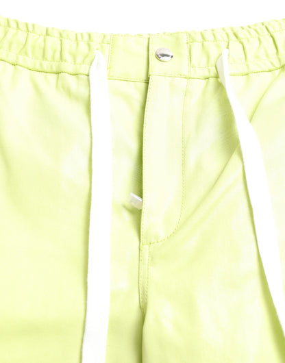 Dolce & Gabbana Chic Light Green Cotton Bermuda Shorts Dolce & Gabbana