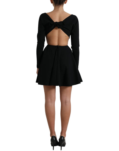 Dolce & Gabbana Elegant Cut Out A-Line Mini Dress Dolce & Gabbana