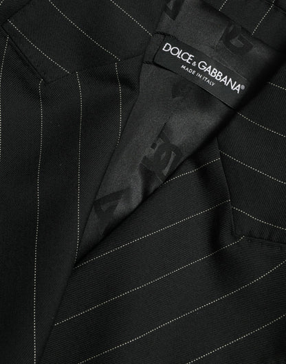 Dolce & Gabbana Elegant Striped Virgin Wool Blazer Dolce & Gabbana