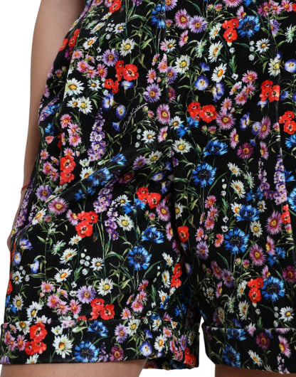 Dolce & Gabbana Chic Floral High Waist Hot Pants Shorts Dolce & Gabbana