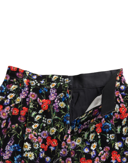 Dolce & Gabbana Chic Floral High Waist Hot Pants Shorts Dolce & Gabbana