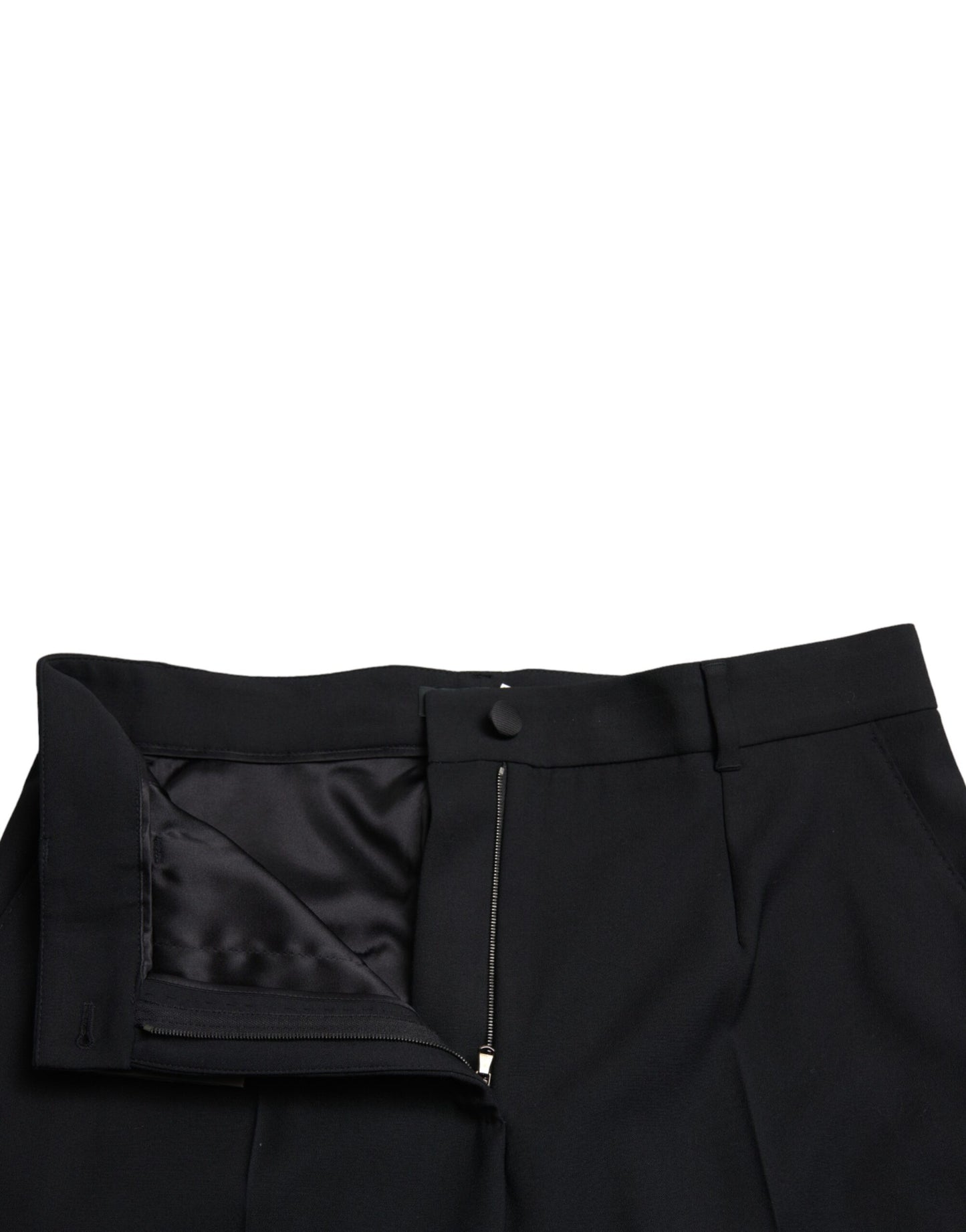 Dolce & Gabbana Elegant High Waist Wool Pants Dolce & Gabbana