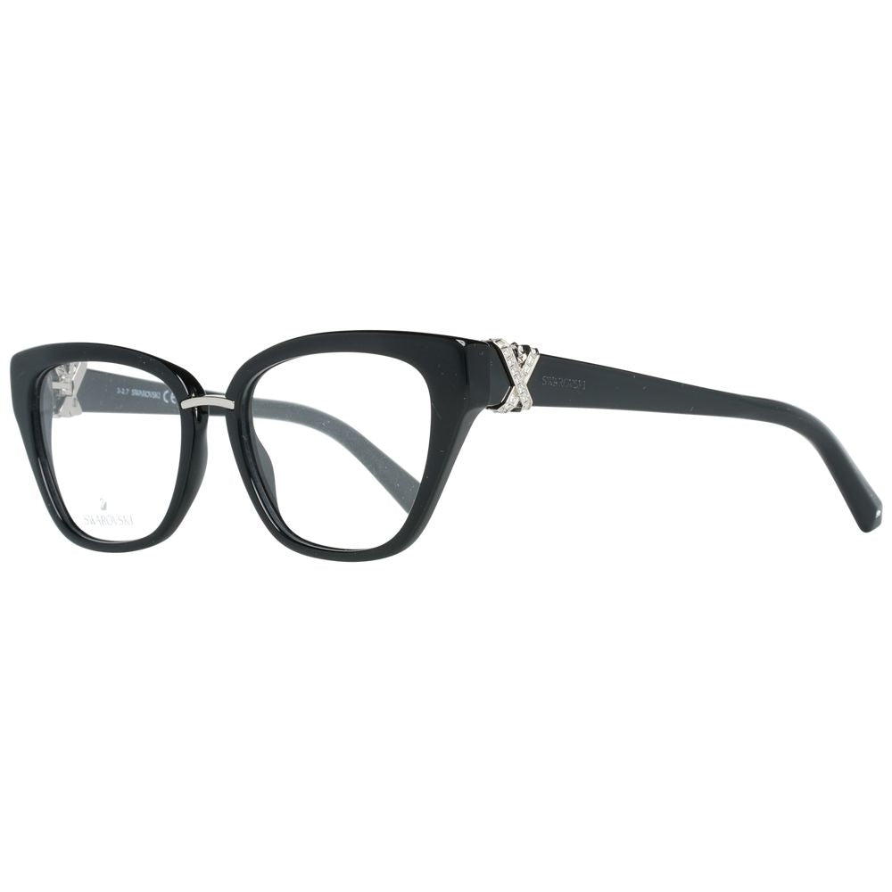 Swarovski Chic Black Full-Rim Women's Eyeglasses Swarovski