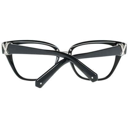 Swarovski Chic Black Full-Rim Women's Eyeglasses Swarovski