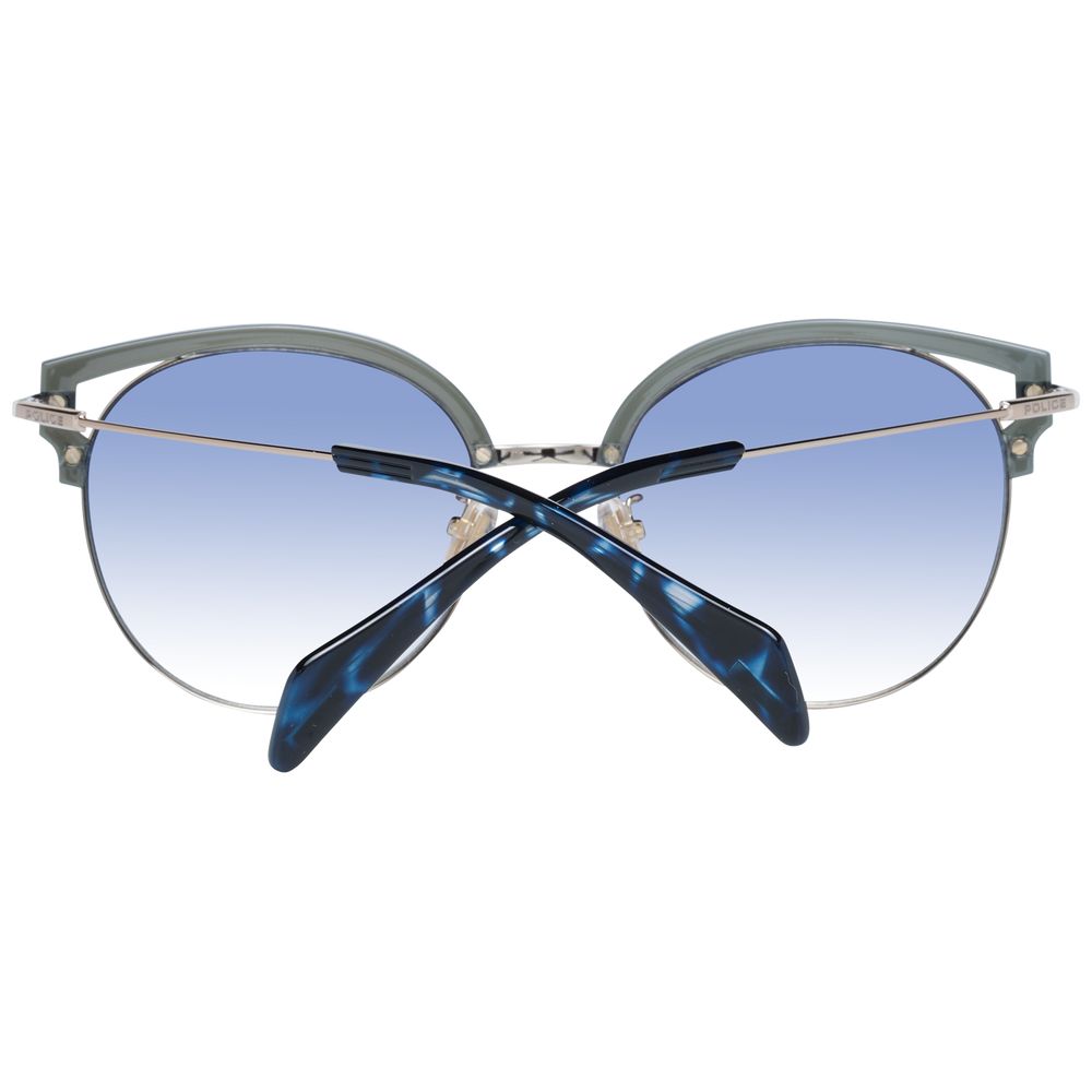 Police Chic Blue Gradient Butterfly Sunglasses Police