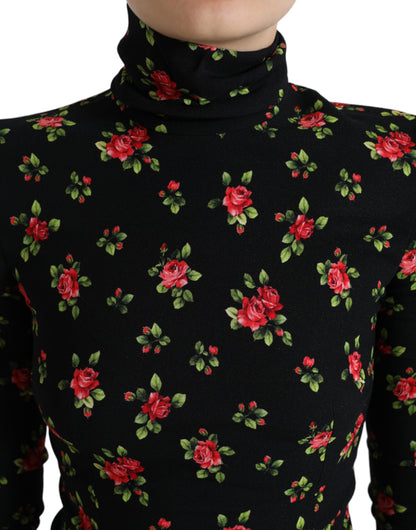 Dolce & Gabbana Elegant Floral Silk Blend Top Dolce & Gabbana