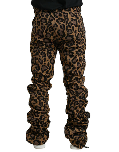 Dolce & Gabbana Chic Leopard Print Jogger Pants Dolce & Gabbana