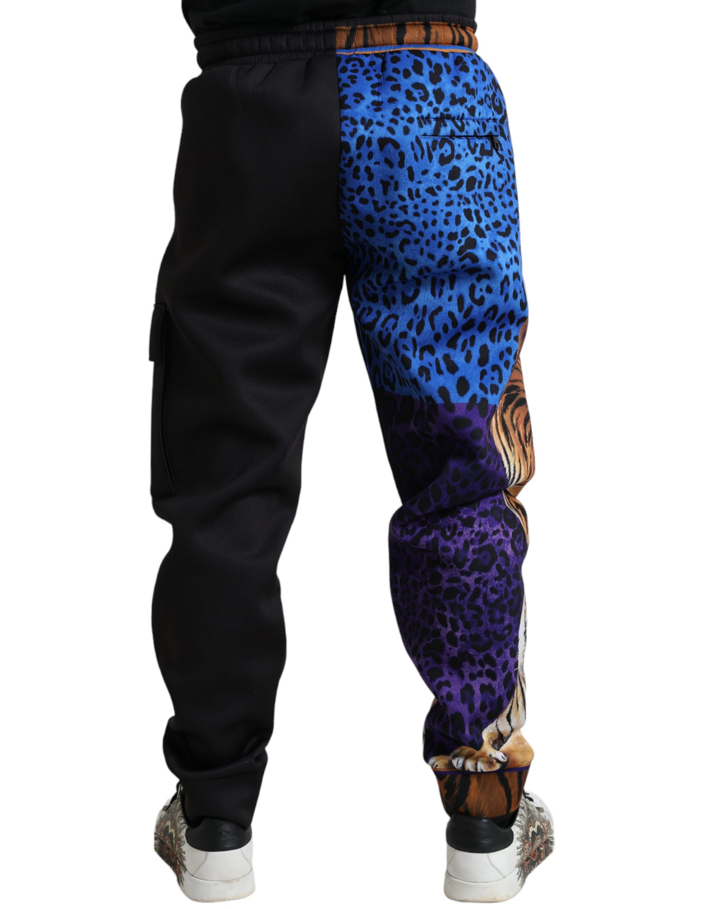 Dolce & Gabbana Elegant Tiger Print Joggers Dolce & Gabbana