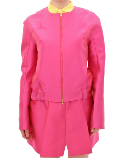 CO|TE Elegant Pink Silk Blend Jacket CO|TE