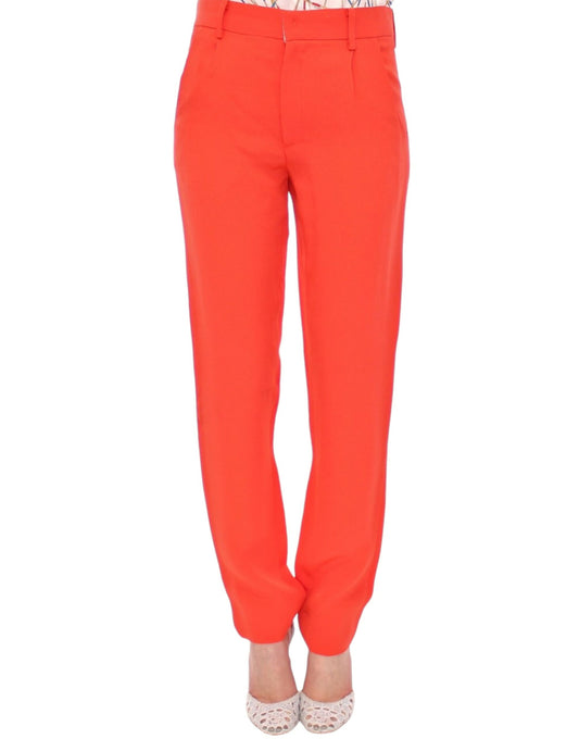 CO|TE Chic Orange Boyfriend Pants - Italian Crafted CO|TE