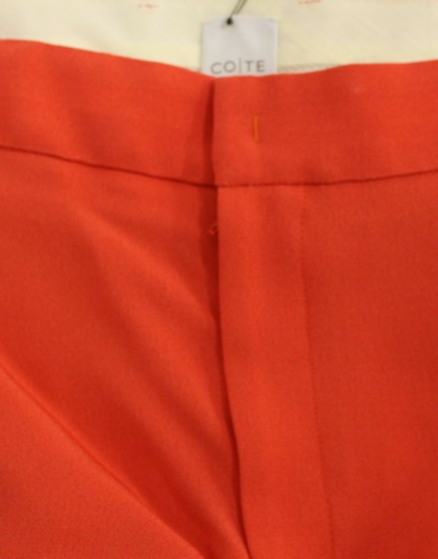 CO|TE Chic Orange Boyfriend Pants - Italian Crafted CO|TE