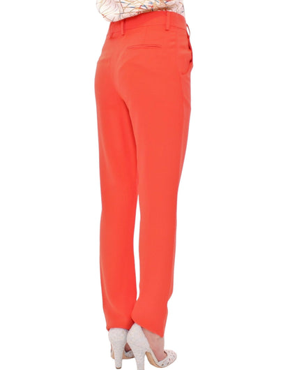 CO|TE Chic Orange Boyfriend Pants - Italian Crafted CO|TE