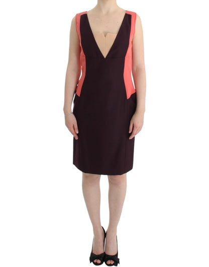 CO|TE Multicolor Pencil Dress with Artistic Flair CO|TE