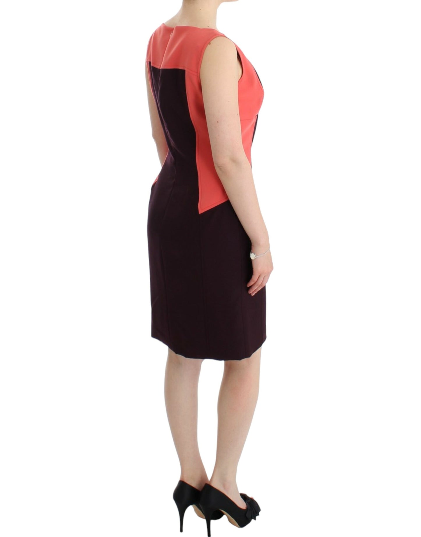 CO|TE Multicolor Pencil Dress with Artistic Flair CO|TE