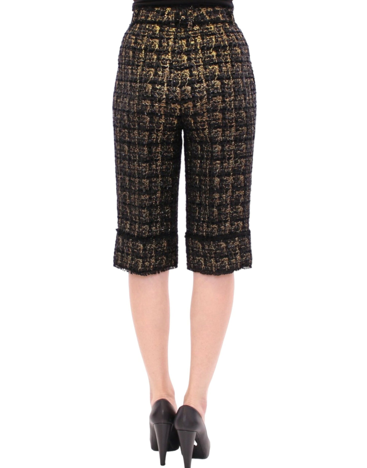 Dolce & Gabbana Elegant Designer Woven Shorts Dolce & Gabbana