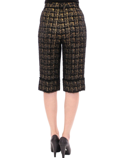 Dolce & Gabbana Elegant Designer Woven Shorts Dolce & Gabbana