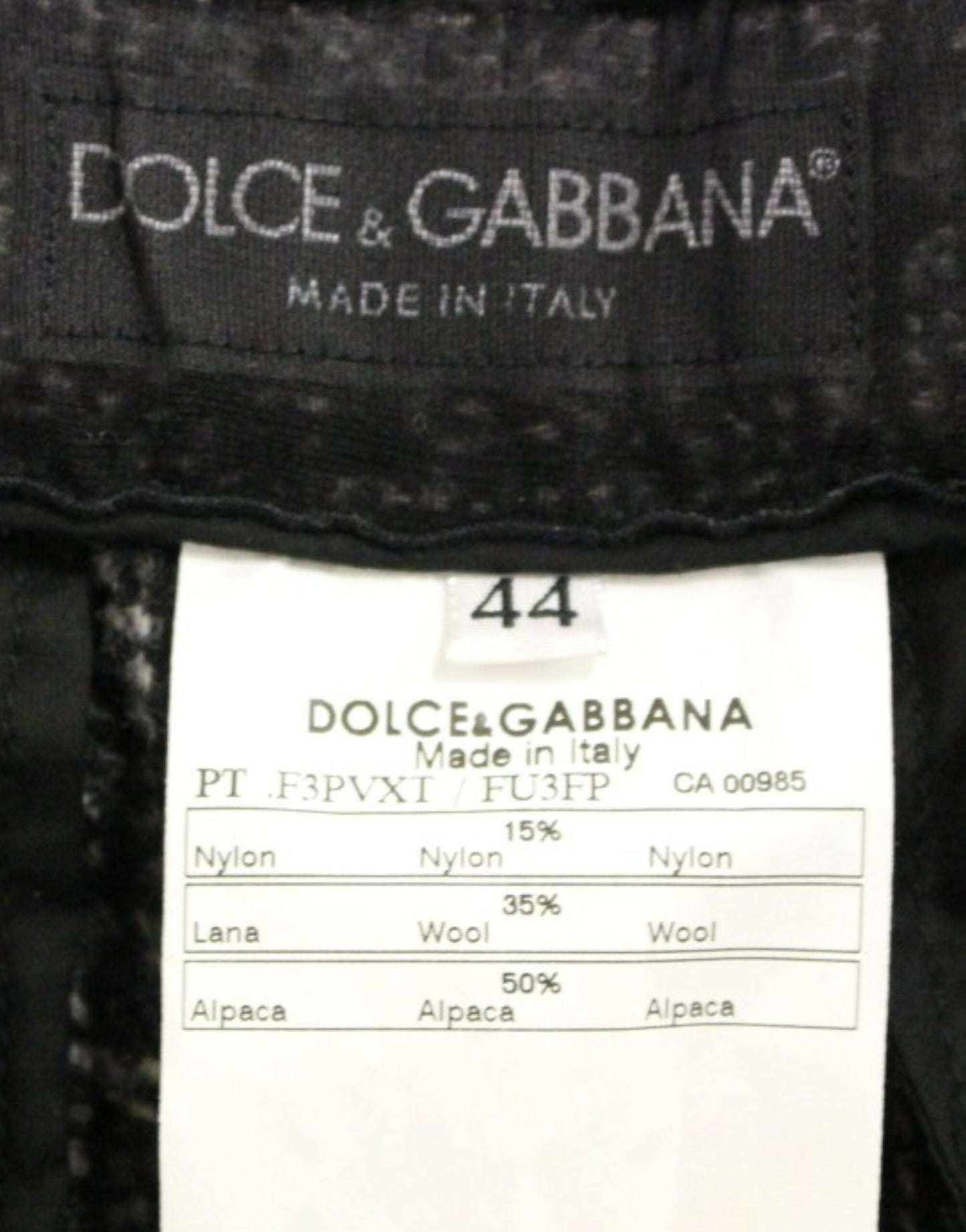 Dolce & Gabbana Elegant Gray Alpaca Blend Shorts Dolce & Gabbana