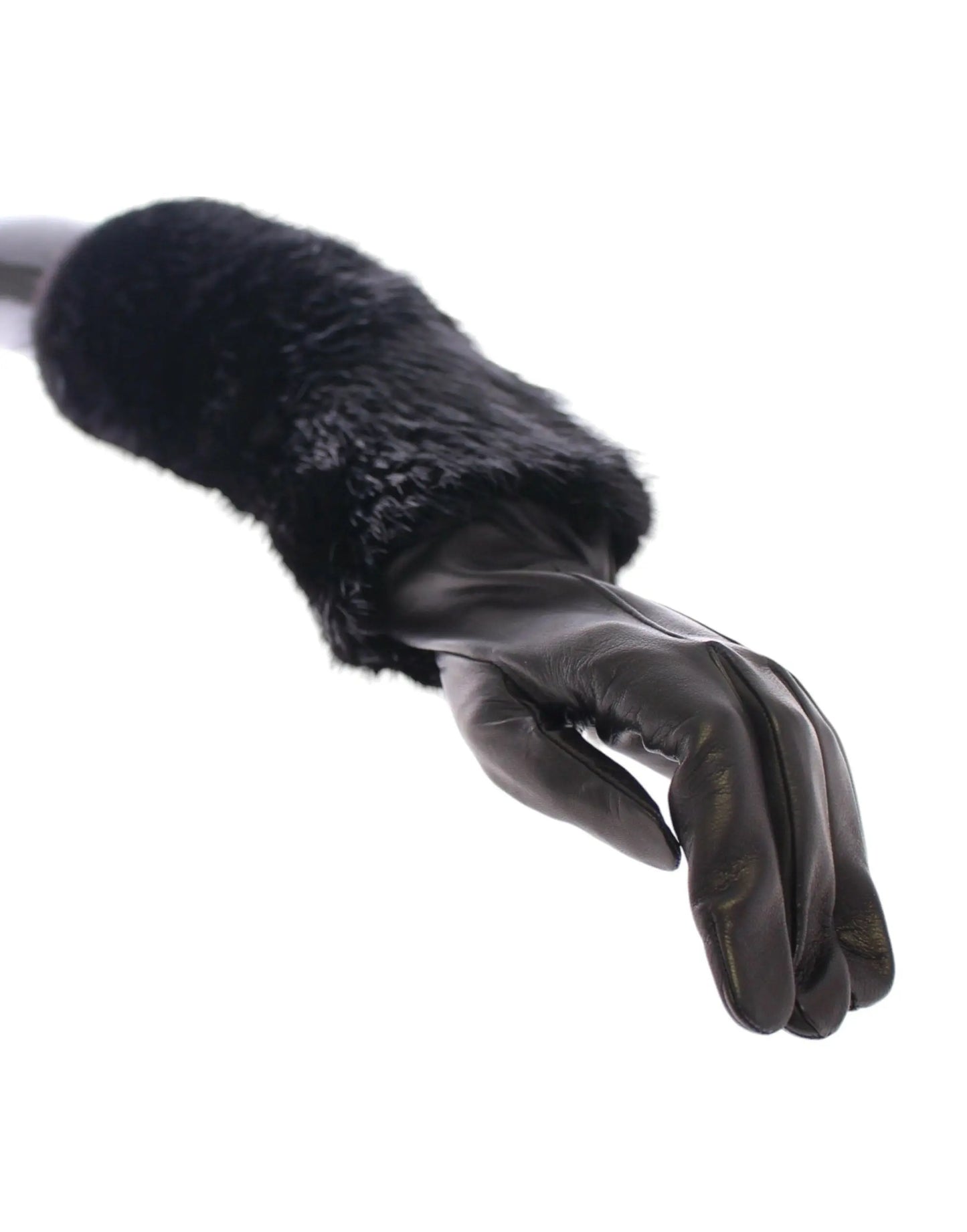 Dolce & Gabbana Elegant Elbow Length Leather Gloves Dolce & Gabbana