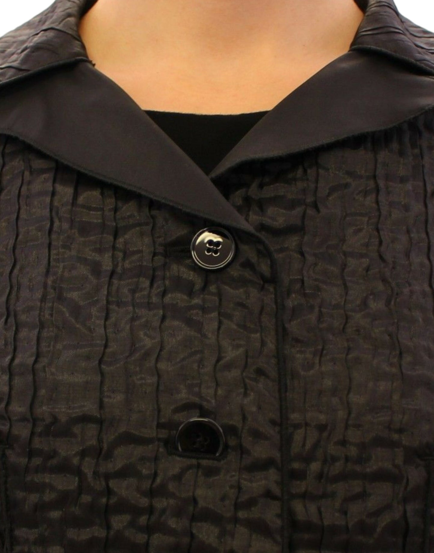 Dolce & Gabbana Elegant Black Bolero Shrug Jacket Dolce & Gabbana