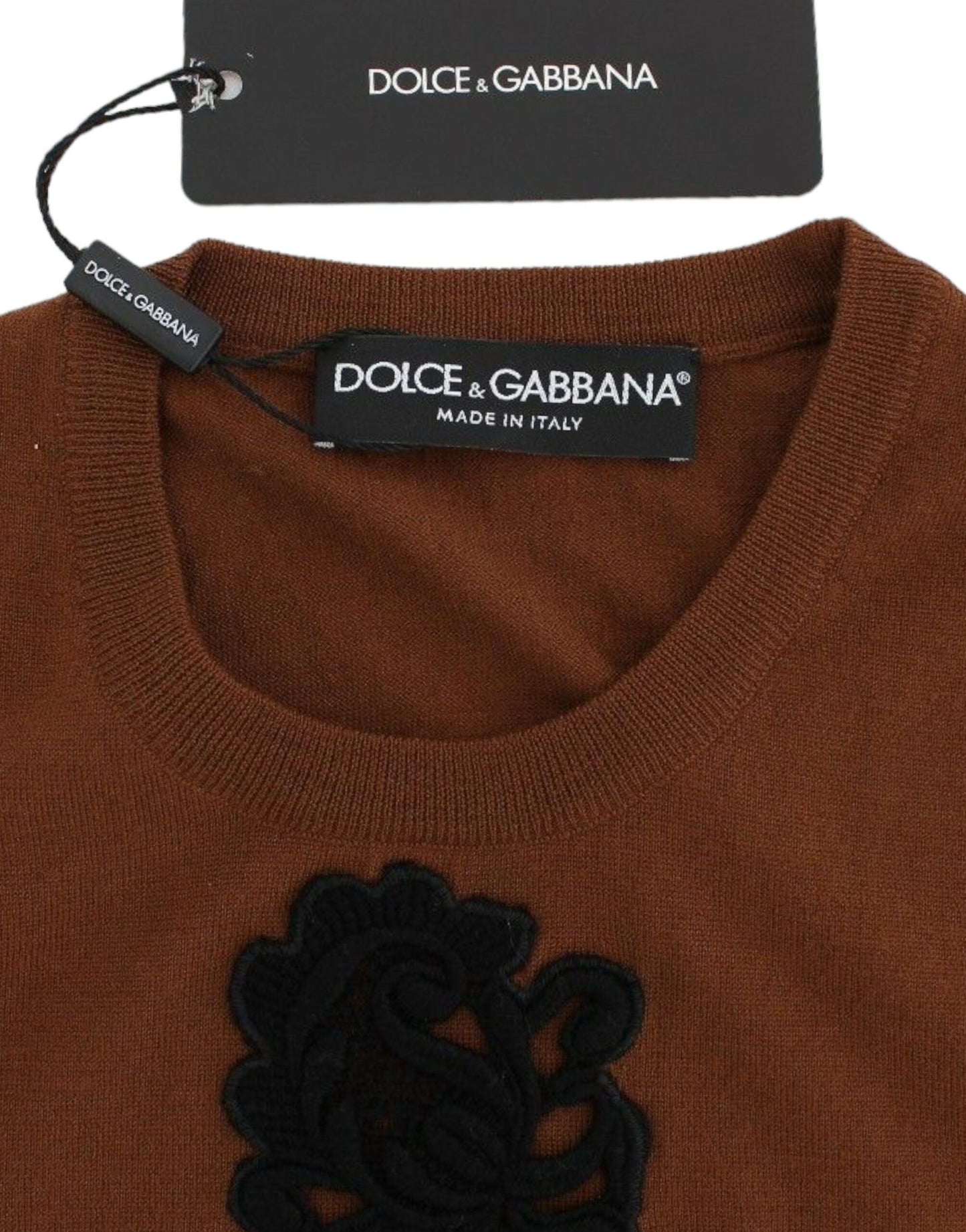 Dolce & Gabbana Timeless Wool and Lace Sleeveless Vest Dolce & Gabbana