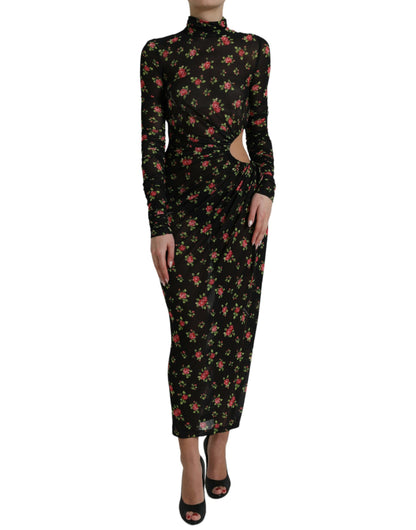 Dolce & Gabbana Elegant Floral Sheath Dress Dolce & Gabbana