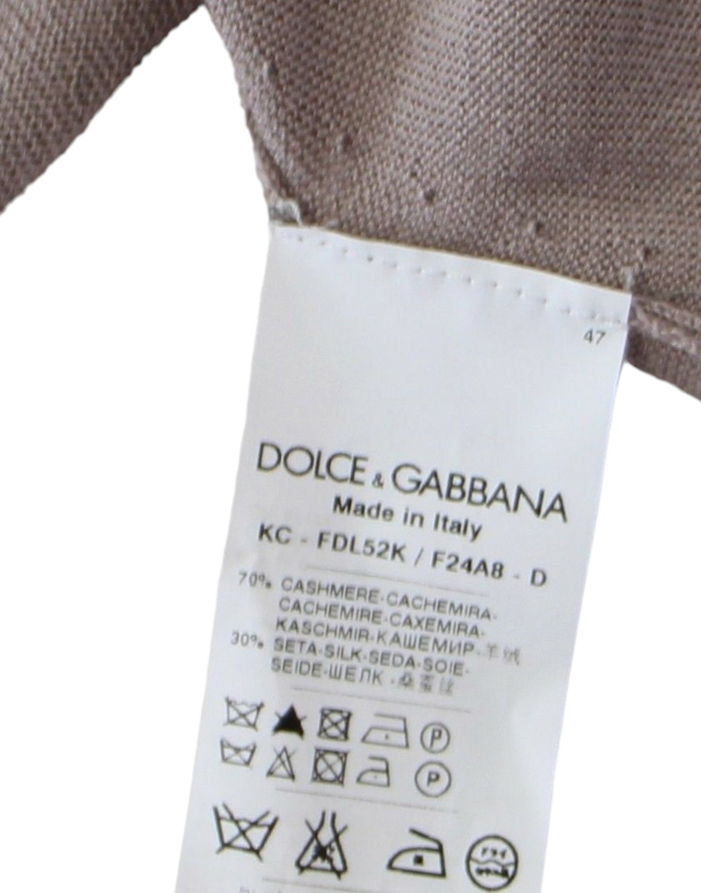 Dolce & Gabbana Elegant Cashmere-Silk Blend Light Knit Shrug Dolce & Gabbana