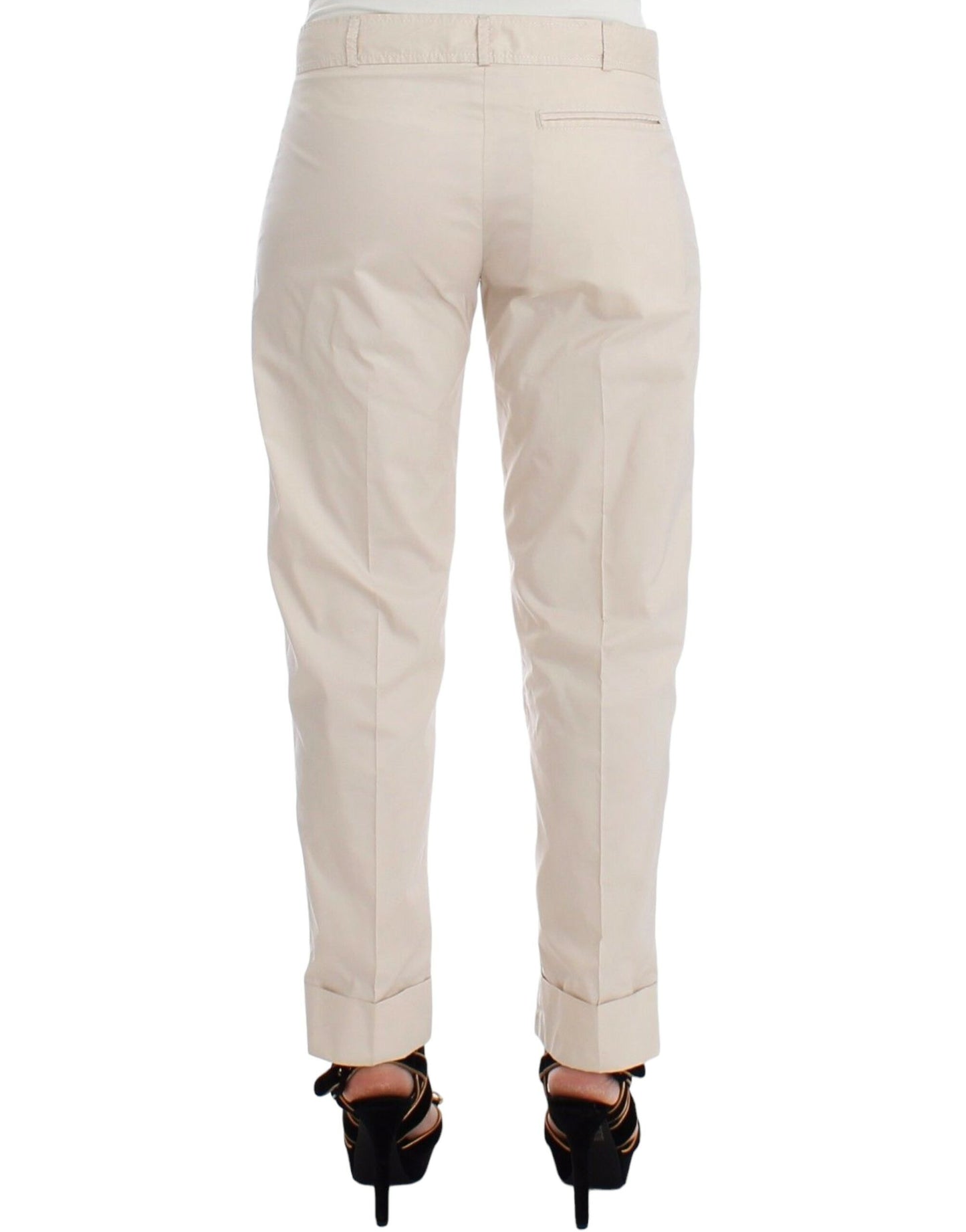 Ermanno Scervino Chic Beige Chino Pants - Elegance Redefined Ermanno Scervino