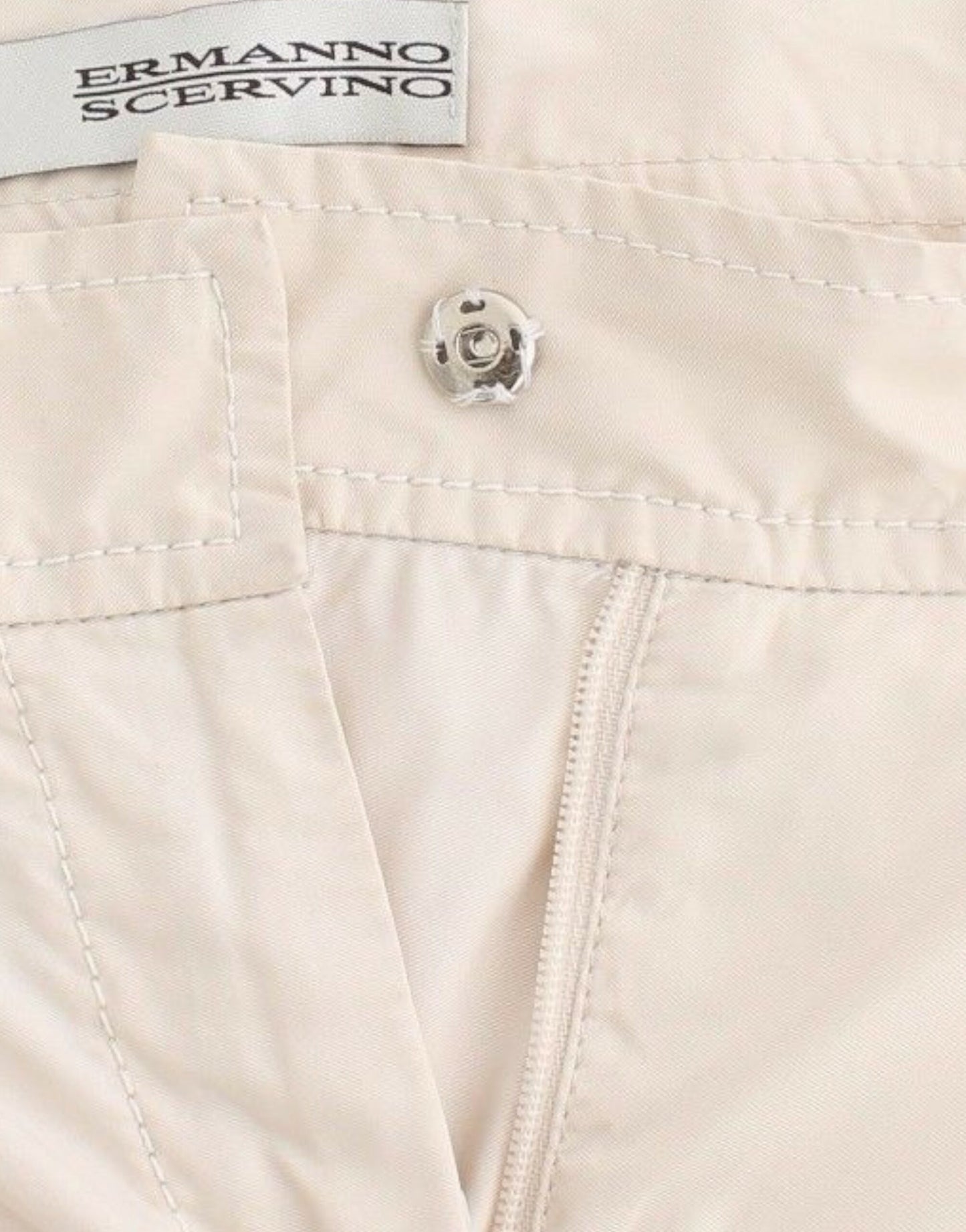 Ermanno Scervino Chic Beige Chino Pants - Elegance Redefined Ermanno Scervino