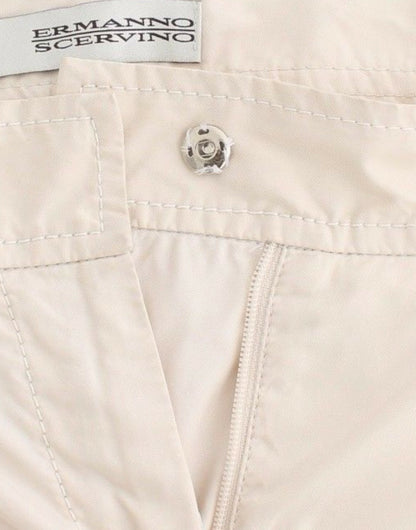 Ermanno Scervino Chic Beige Chino Pants - Elegance Redefined Ermanno Scervino