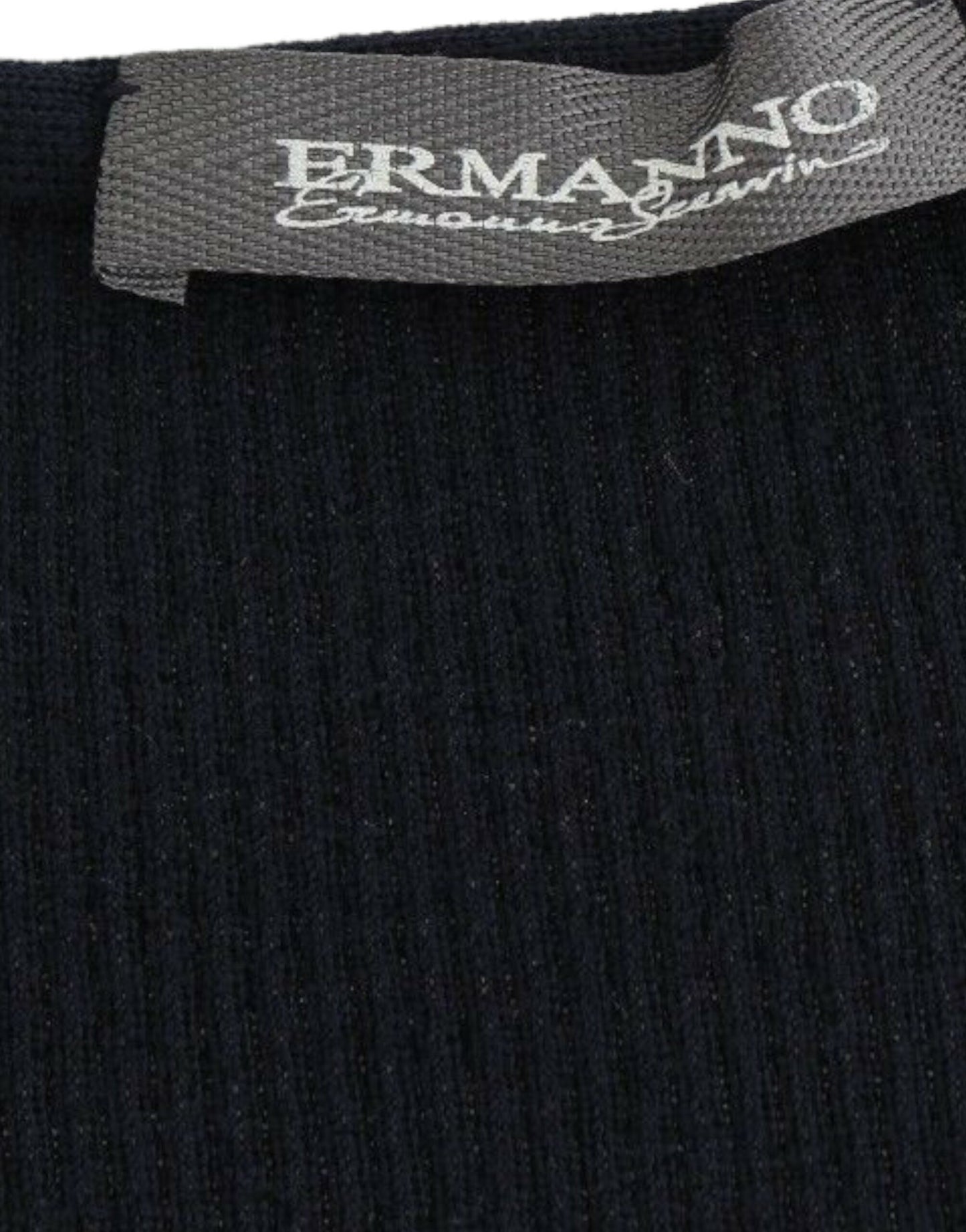 Ermanno Scervino Chic Blue Wool Blend Sweater Ermanno Scervino