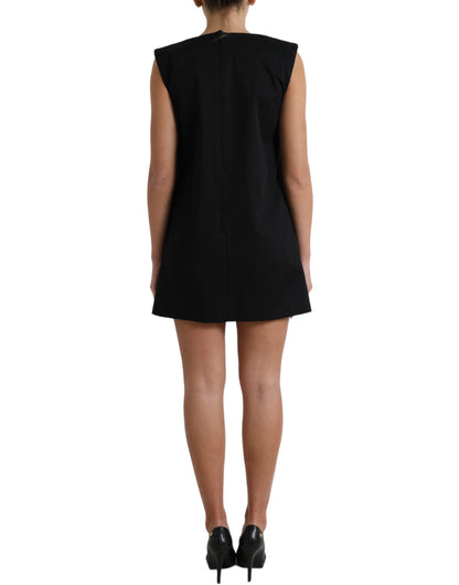 Dolce & Gabbana Elegant Sleeveless Shift Mini Dress Dolce & Gabbana