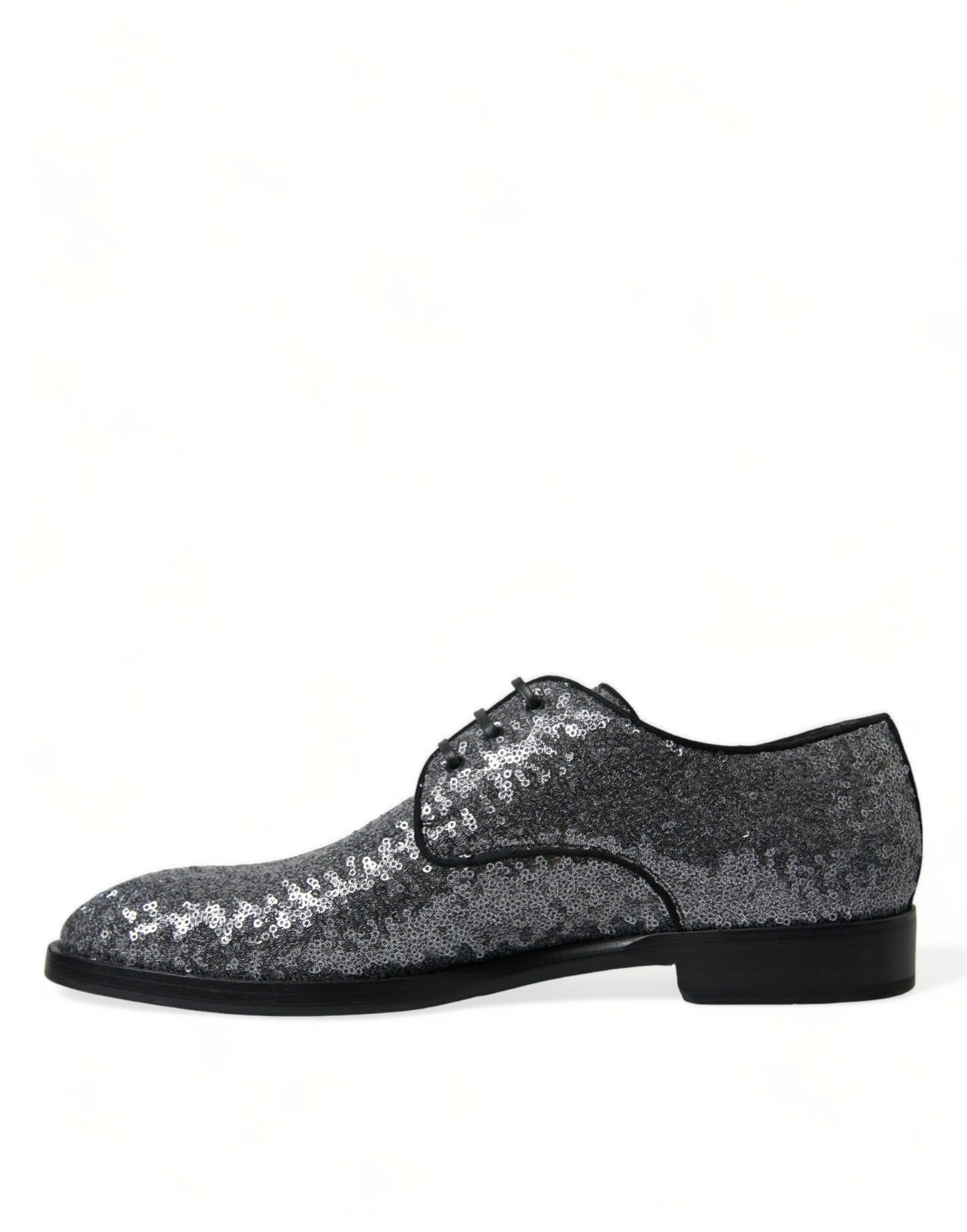 Dolce & Gabbana Exquisite Sequined Derby Dress Shoes Dolce & Gabbana