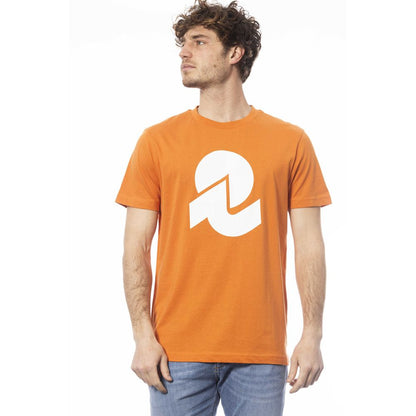 Invicta Orange Cotton Men T-Shirt Invicta