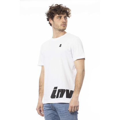 Invicta White Cotton Men T-Shirt Invicta