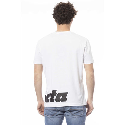 Invicta White Cotton Men T-Shirt Invicta