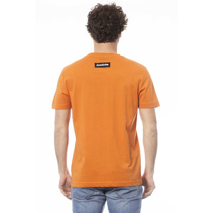 Invicta Orange Cotton Men T-Shirt Invicta