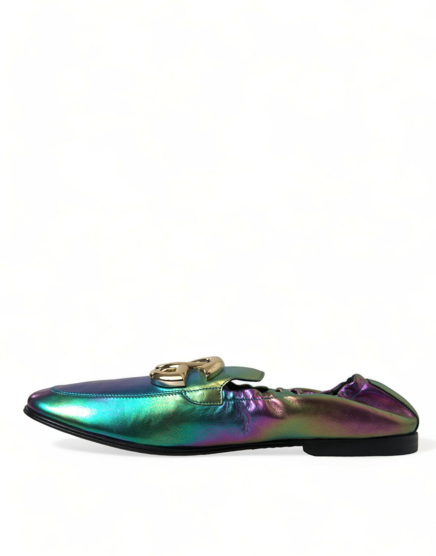 Dolce & Gabbana Elegant Iridescent Loafers for Gents Dolce & Gabbana