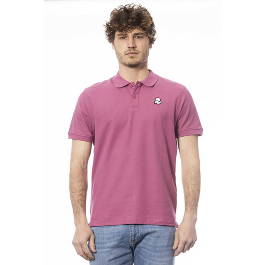 Invicta Purple Cotton Men Polo Shirt Invicta